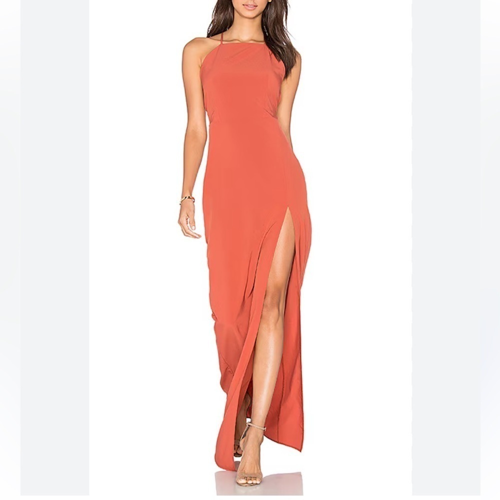 Donna Mizani Square Neck Maxi Dress